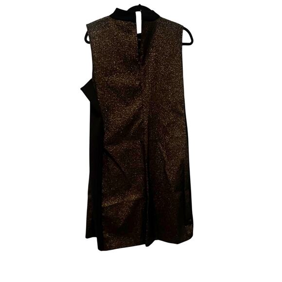 Tommy Hilfiger Women's Stretch Sheath Dress Sleeveless Gold Size 14 NWT - Picture 13 of 14